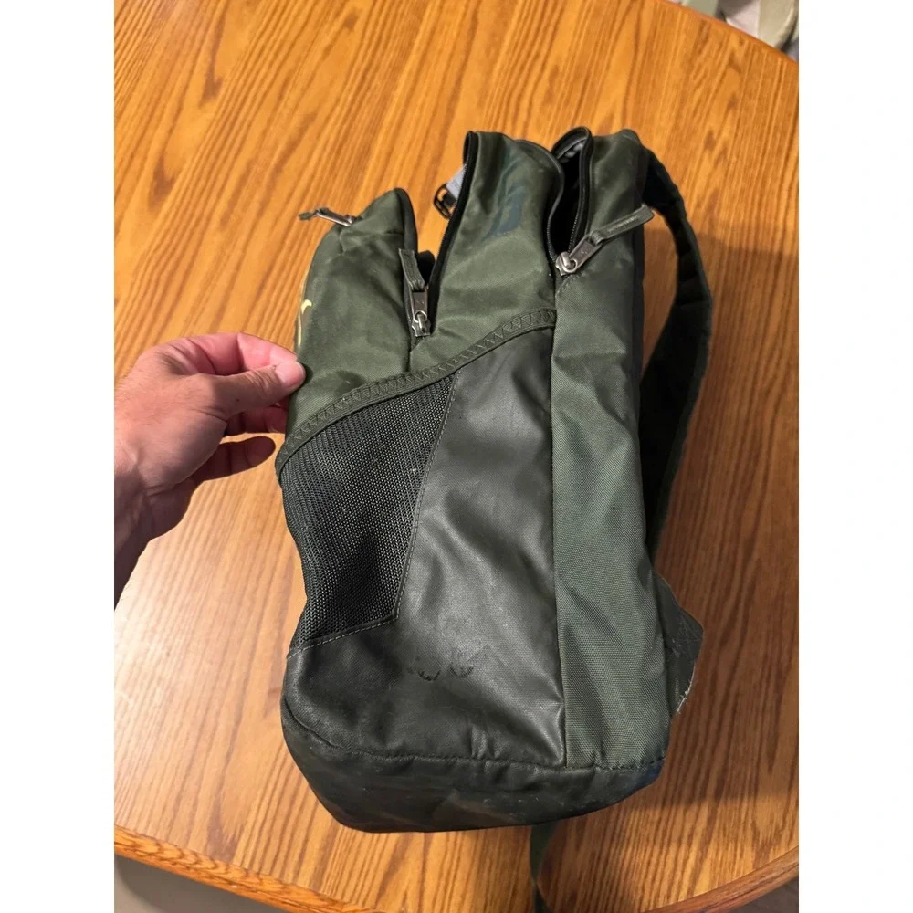 Under Armour Storm 1 Backpack Olive Green Black Water Resistant Sport Bag